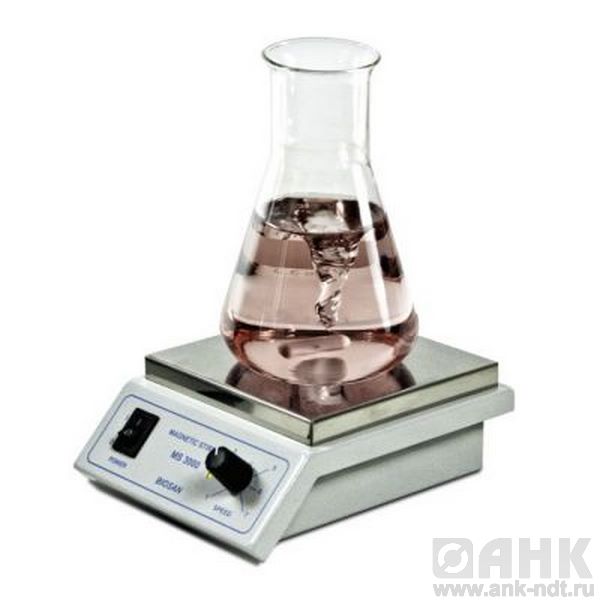 Магнитная мешалка без подогрева MS-3000 (0-3000 об/мин)