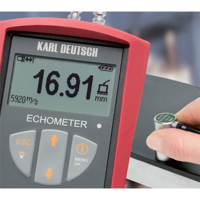 Прибор для измерения толщины стенок и скорости звука ECHOMETER 1076 TC