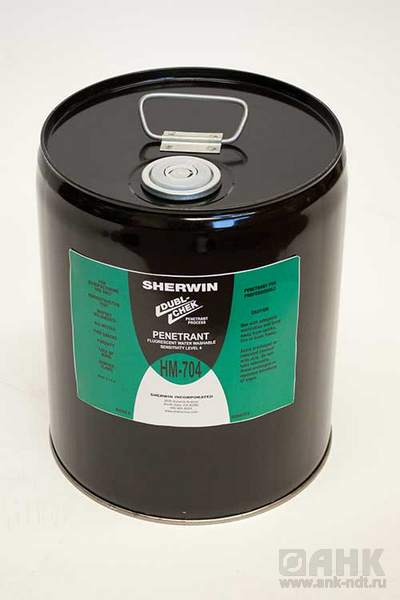 Пенетрант SHERWIN HM-704 флюоресцентный водосмываемый