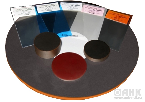 Комплект мер для толщиномеров покрытий