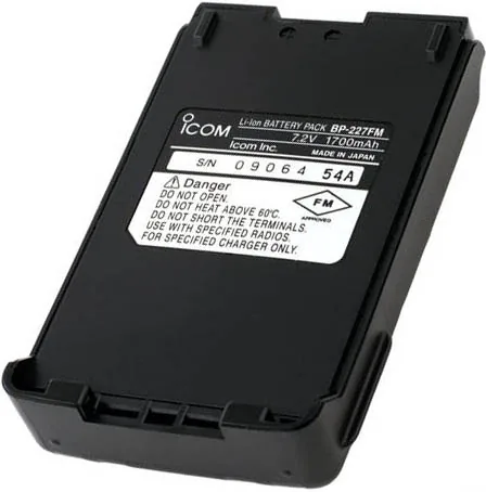 Аккумулятор Icom BP-227UL (FM)
